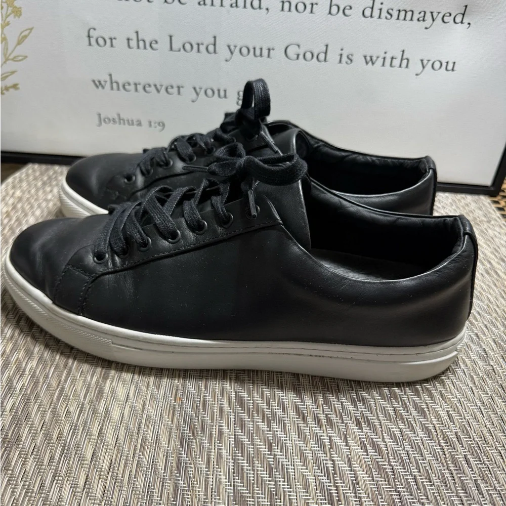 Thursday Boot Company Black Leather Sneakers Men SZ 12. Box 10 - Picture 3 of 6
